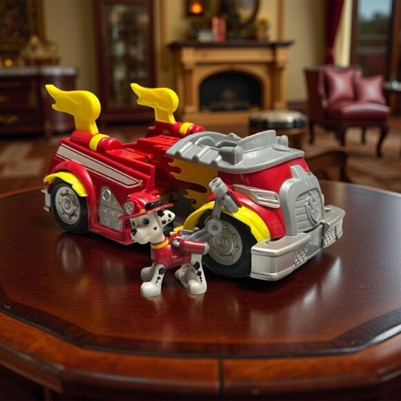 Marshall’s Paw Patrol Power Changing Vehicle & Sky Racers Lot - Picture 8 of 13